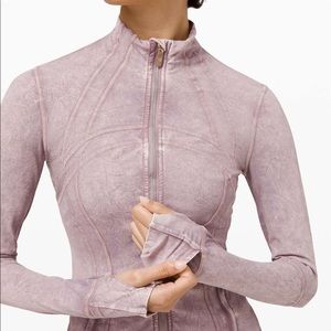 Lululemon Define Jacket Ice Dye Ice Wash Violet Verbena